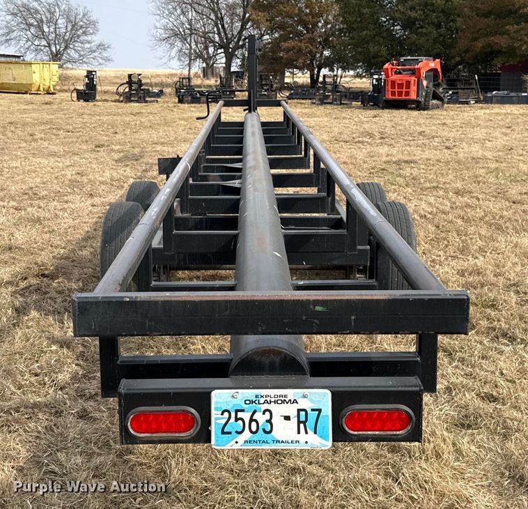 image for item DU6559 2023 Burks Best Mfg GS40 hay bale trailer