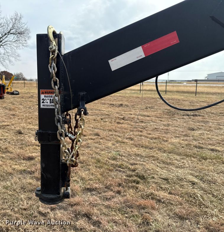 image for item DU6559 2023 Burks Best Mfg GS40 hay bale trailer