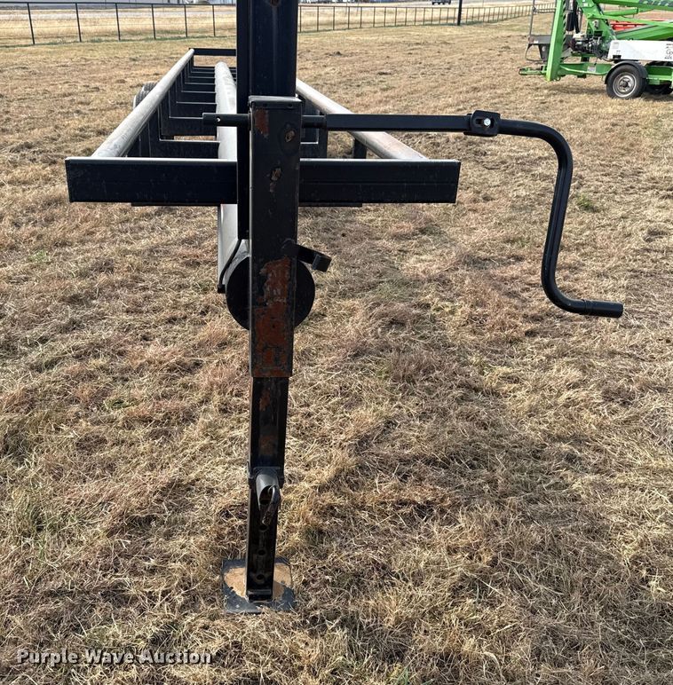 image for item DU6559 2023 Burks Best Mfg GS40 hay bale trailer