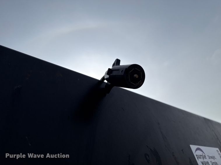 image for item DU6559 2023 Burks Best Mfg GS40 hay bale trailer