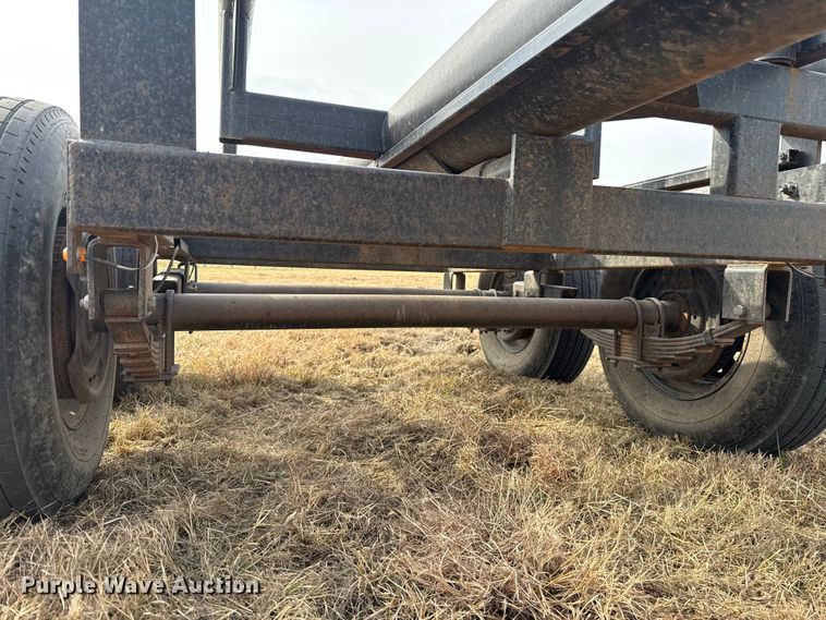 image for item DU6559 2023 Burks Best Mfg GS40 hay bale trailer