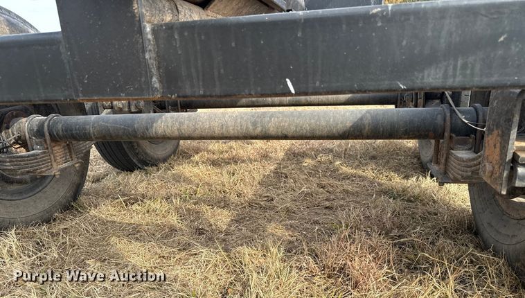 image for item DU6559 2023 Burks Best Mfg GS40 hay bale trailer