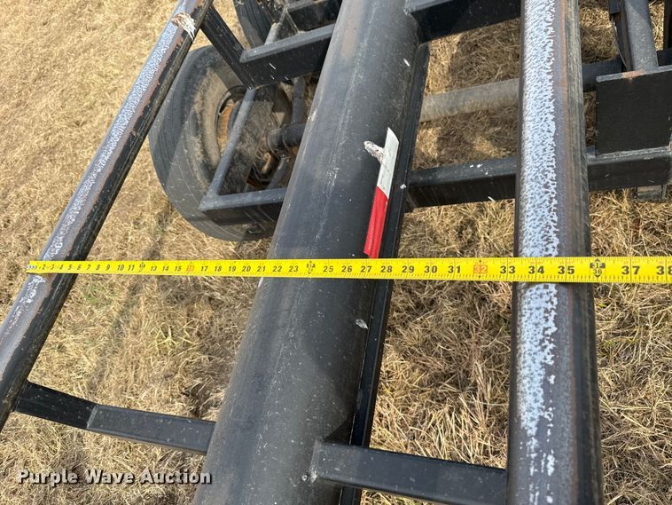 image for item DU6559 2023 Burks Best Mfg GS40 hay bale trailer