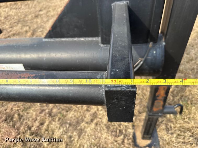 image for item DU6559 2023 Burks Best Mfg GS40 hay bale trailer