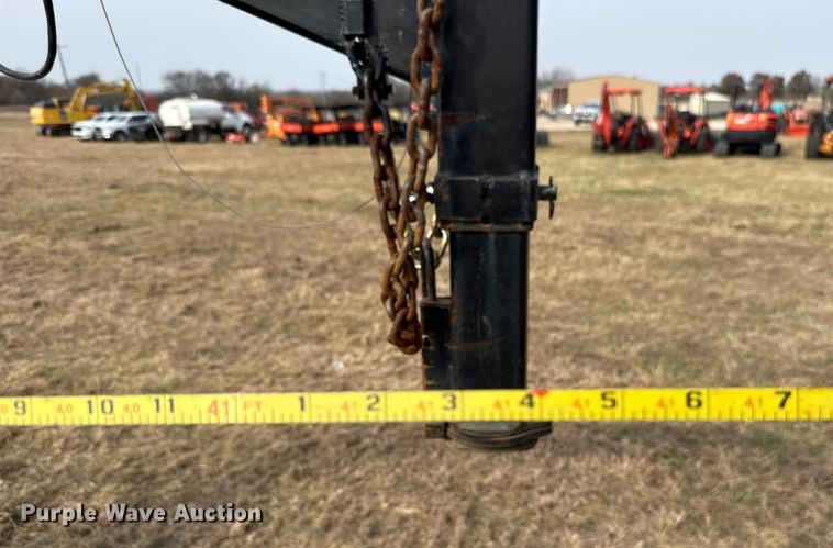 image for item DU6559 2023 Burks Best Mfg GS40 hay bale trailer