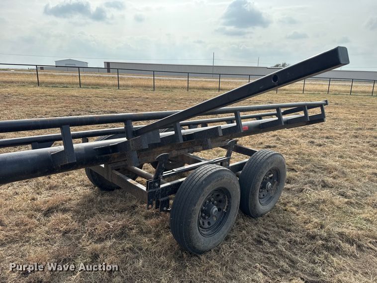 image for item DU6559 2023 Burks Best Mfg GS40 hay bale trailer