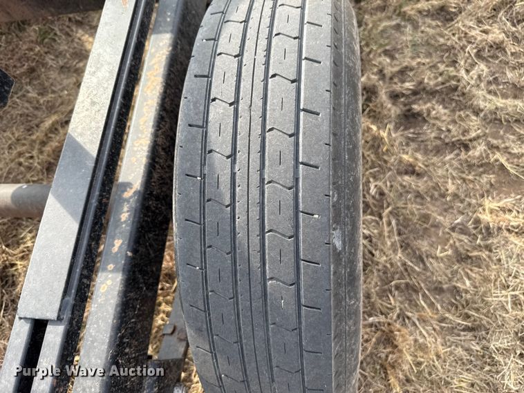 image for item DU6559 2023 Burks Best Mfg GS40 hay bale trailer