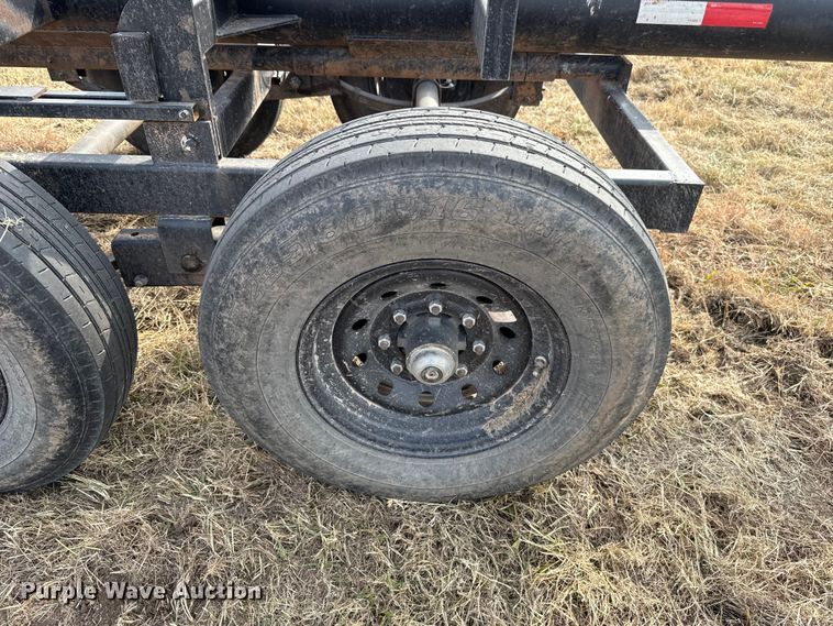 image for item DU6559 2023 Burks Best Mfg GS40 hay bale trailer
