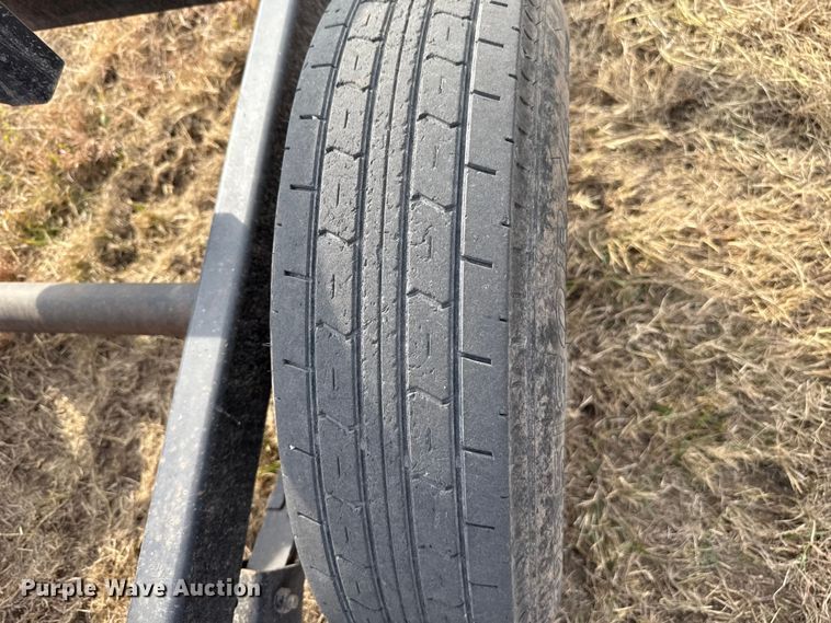 image for item DU6559 2023 Burks Best Mfg GS40 hay bale trailer