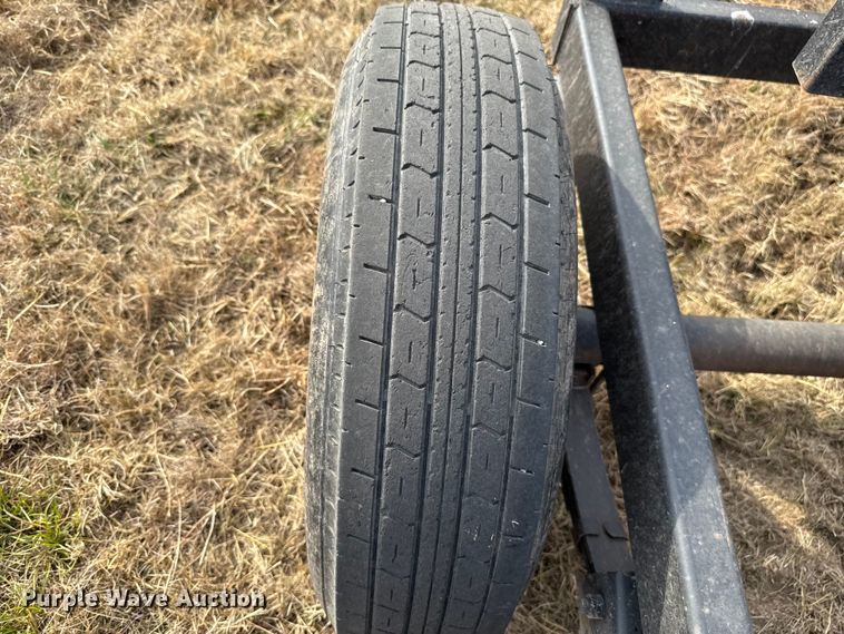 image for item DU6559 2023 Burks Best Mfg GS40 hay bale trailer