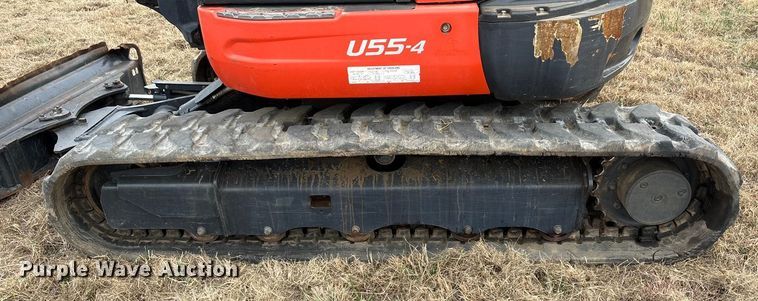 image for item DU6562 2021 Kubota U55-4 mini excavator