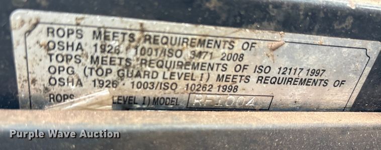 image for item DU6562 2021 Kubota U55-4 mini excavator