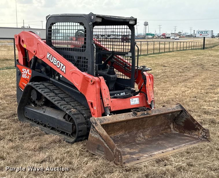 image for item DU6564 2020 Kubota SVL65-2 tracked skid steer loader