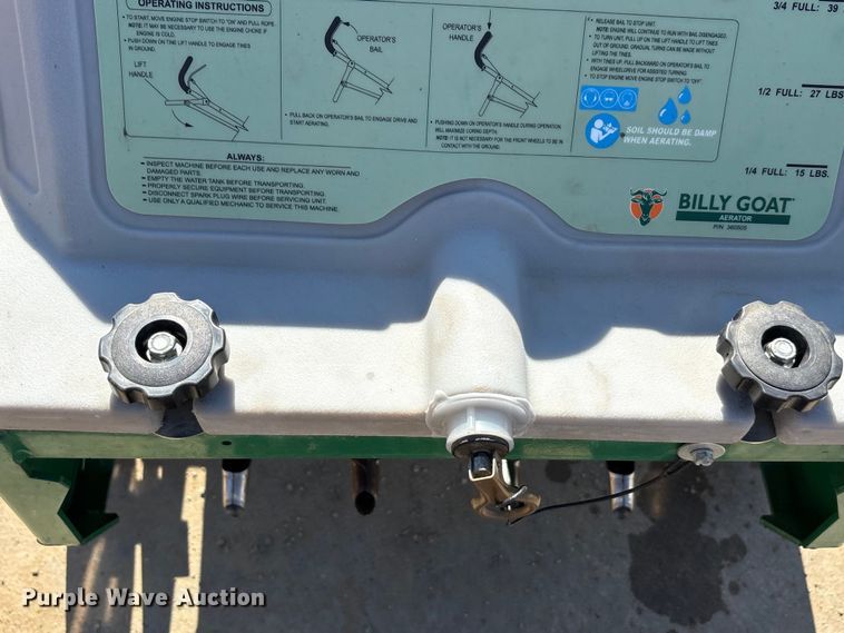 image for item EA7791 Billy goat AE401H aerator