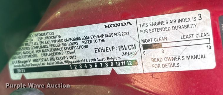 image for item EA7791 Billy goat AE401H aerator