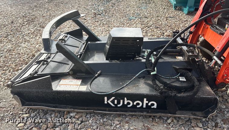 image for item EA7793 2022 Kubota Sc6072 skid steer rotary mower