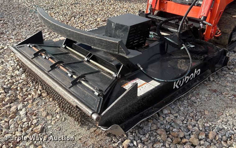 image for item EA7793 2022 Kubota Sc6072 skid steer rotary mower