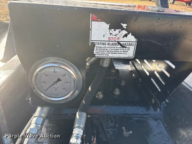 image for item EA7795 2023 Kubota skid steer rotary mower