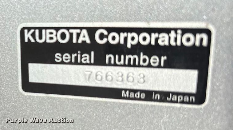 image for item EA7796 Kubota GL11000 generator