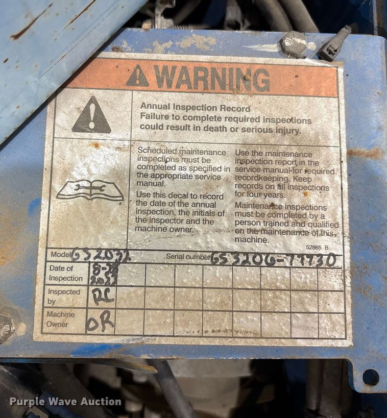 image for item EA7842 Genie GS-2032 scissor lift