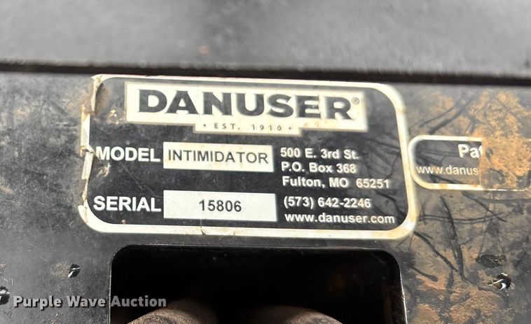 image for item EA7846 Danuser Intimidator skid steer tree puller