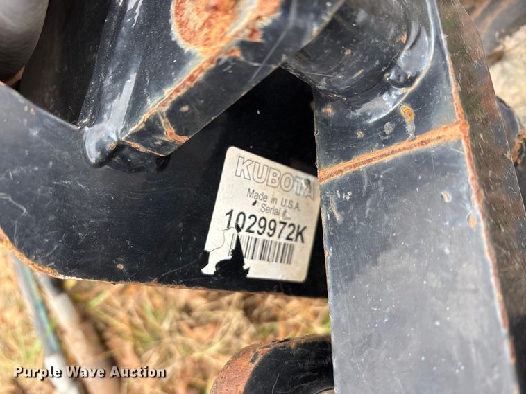 image for item EA7848 Kubota mini excavator auger