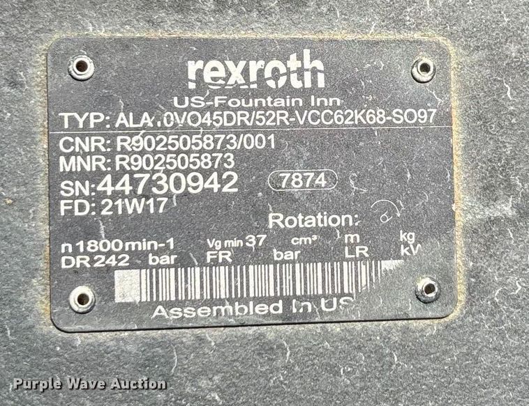 image for item DK0135 2021 MacDon FD140 flex draper head
