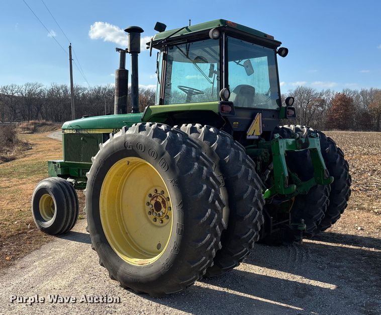 image for item DK0157 1985 John Deere 4850 tractor