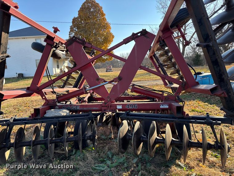 image for item DK0160 JI Case 496 Disk Harrow tandem disk