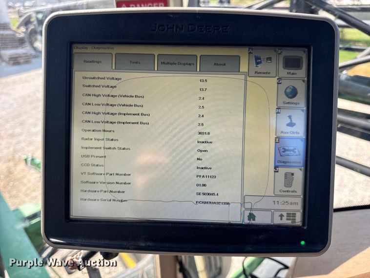 image for item DO2366 2012 John Deere 4730 sprayer