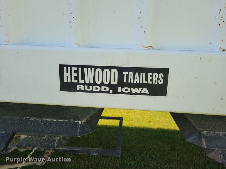 image for item DR4322 1993 Helwood grain trailer