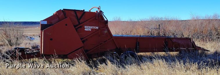 image for item DT0779 Hesston 4879 square bale processor