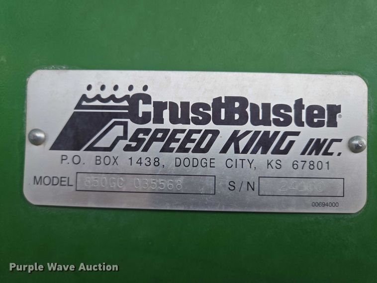 image for item DT4503 Crust Buster Speed King 850GC grain cart