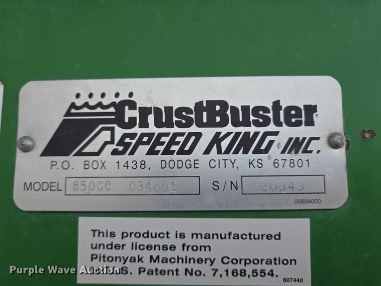 image for item DT4504 Crust Buster Speed King 850GC grain cart