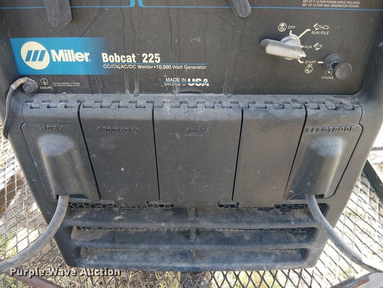image for item DT4513 2008 Miller Bobcat 225 welder