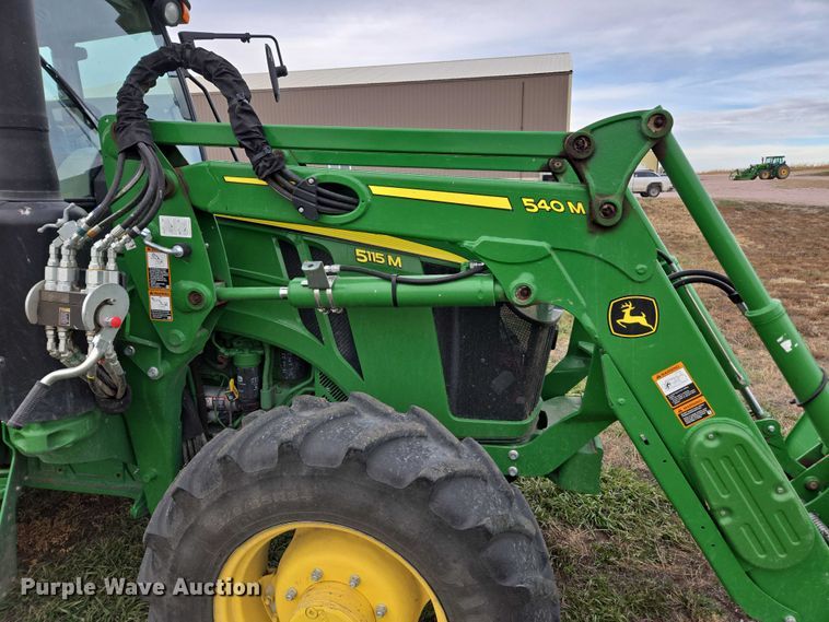 image for item DT4519 2020 John Deere 5115M MFWD tractor