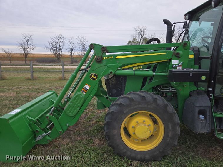 image for item DT4519 2020 John Deere 5115M MFWD tractor