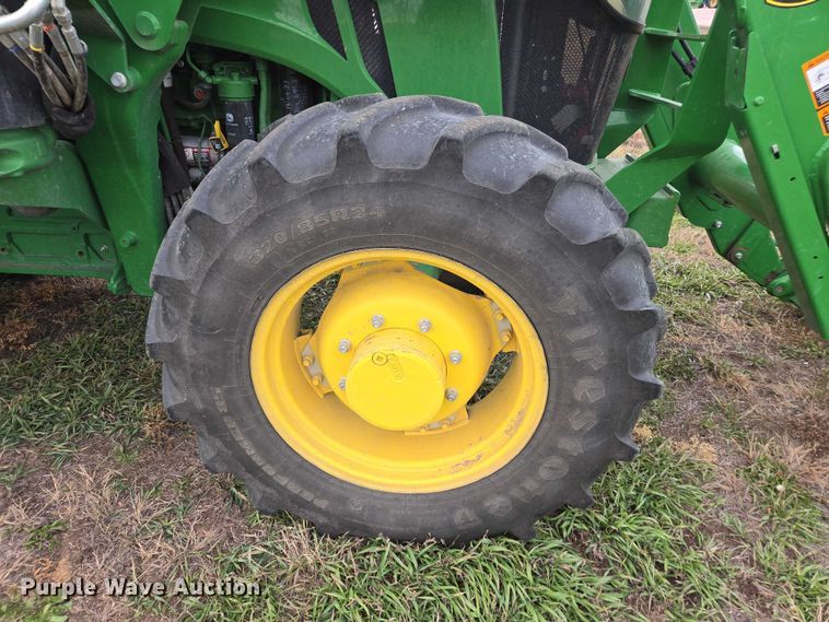 image for item DT4519 2020 John Deere 5115M MFWD tractor