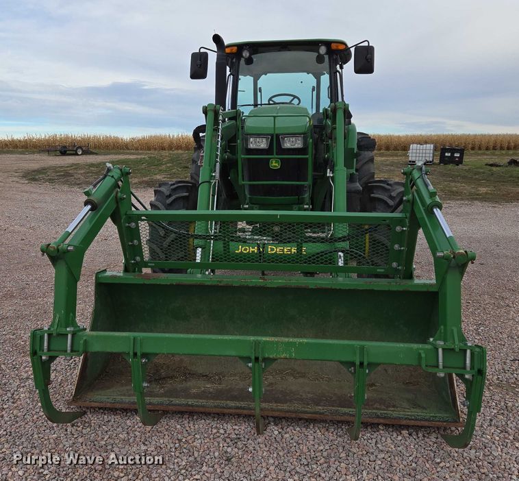 image for item DT4520 2018 John Deere 6120E MFWD tractor