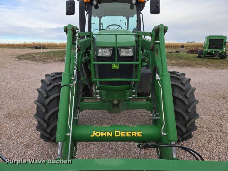 image for item DT4520 2018 John Deere 6120E MFWD tractor