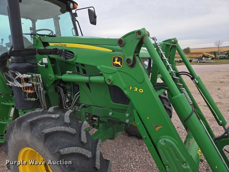 image for item DT4520 2018 John Deere 6120E MFWD tractor