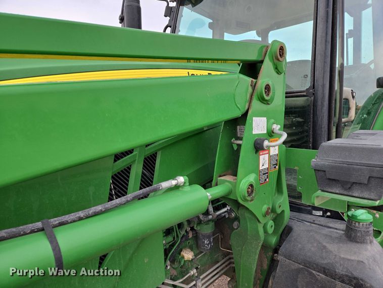 image for item DT4520 2018 John Deere 6120E MFWD tractor