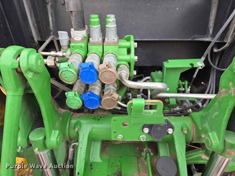 image for item DT4520 2018 John Deere 6120E MFWD tractor