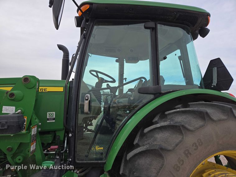 image for item DT4520 2018 John Deere 6120E MFWD tractor