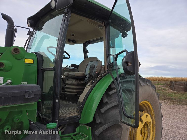 image for item DT4520 2018 John Deere 6120E MFWD tractor