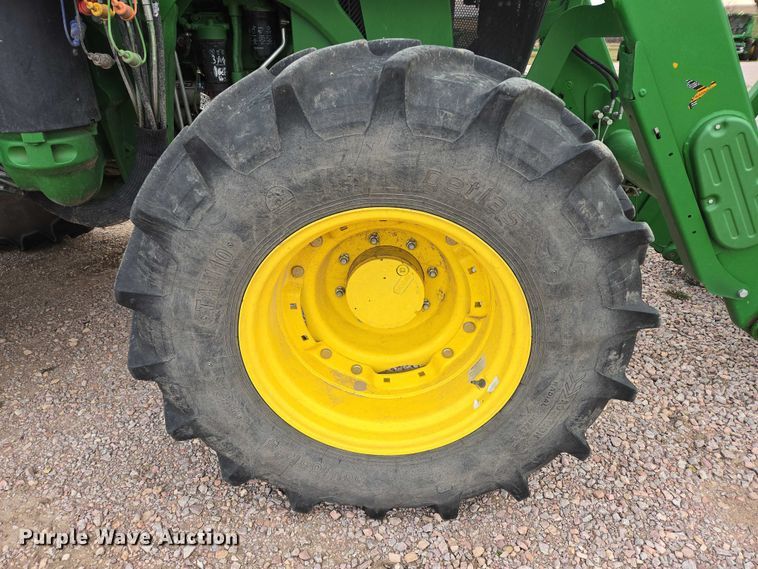 image for item DT4520 2018 John Deere 6120E MFWD tractor