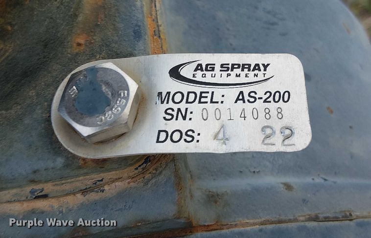 image for item DT4530 Shop built nurse tank trailer