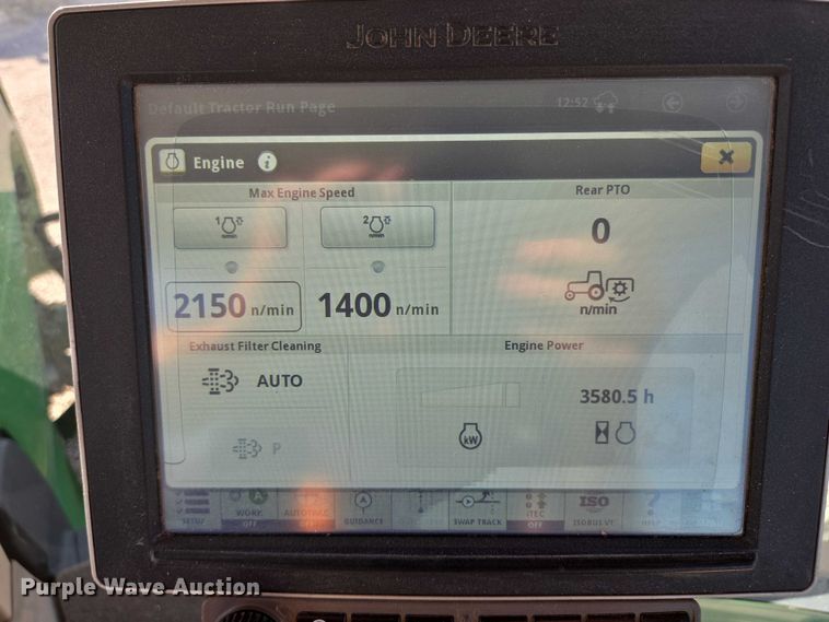 image for item DT4537 2014 John Deere 8295R MFWD tractor