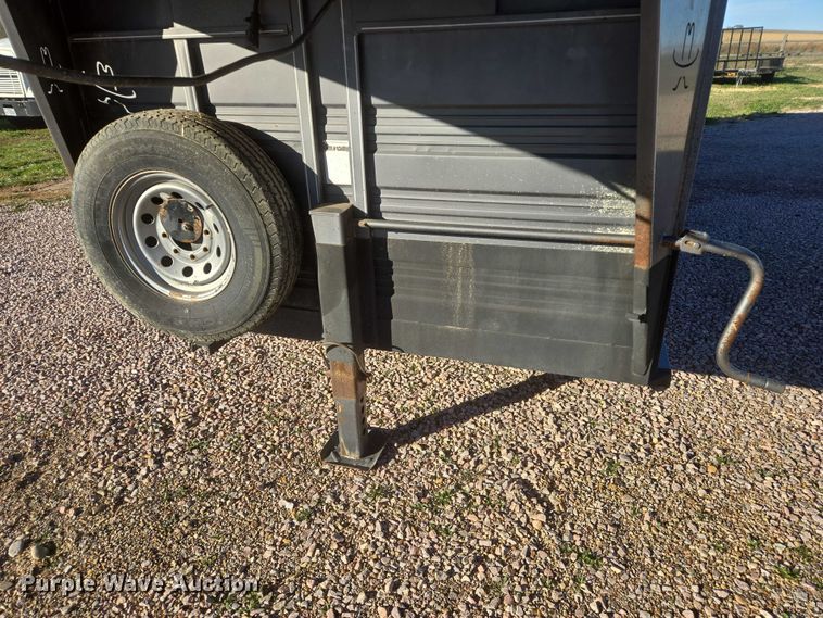 image for item DT4542 2016 Titan Trailer Mfg livestock trailer