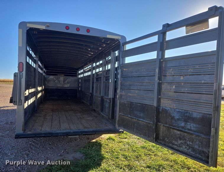 image for item DT4542 2016 Titan Trailer Mfg livestock trailer